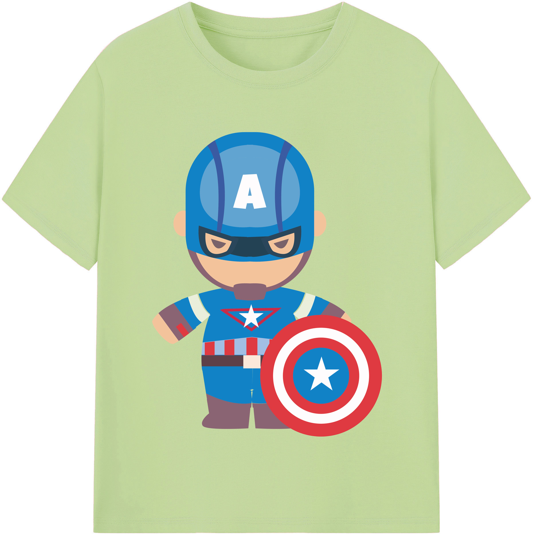 （画像用） アベンジャーズ The Avengers 綿100％半袖Tシャツ（フロントプリント）